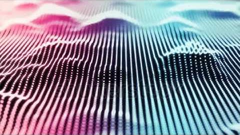stock footage modern design sound wave looped animation in high resolution