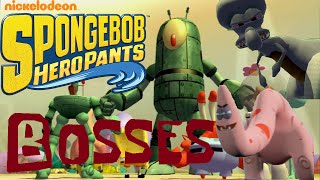 SpongeBob HeroPants - All Bosses ᴴᴰ