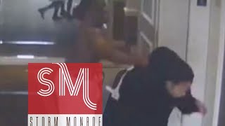 CNN releases footage of Diddy slapping, kicking \u0026 Dragging her In HOTEL Hallway!