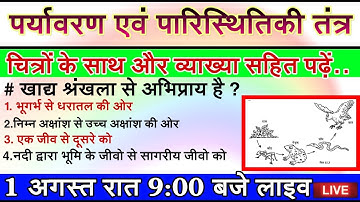 पर्यावरण !! EVS notes !!  EVS 30 most important question for UPTET/CTET/KVS/NVS/superTET PGT/TGT