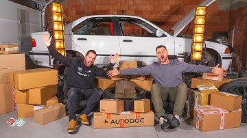 HUGE Parts Haul For Our BMW E36 Race Car | Retroschaft