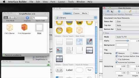 iPhone Development Tutorial - 31 - Single Pecker