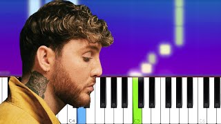 Video thumbnail of "James Arthur - Train Wreck | Piano Tutorial"