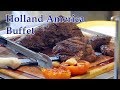 Holland America Buffet Food @ Lido Market (Breakfast, Lunch & Dinner) on ms Veendam (4K)