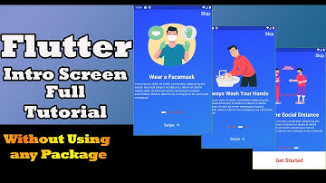 Flutter Intro Screen With Animation | Easy and Full Tutorial