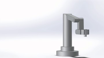PICK & PLACE ROBOT MANIPULATOR || SOLIDWORKS SIMULATION