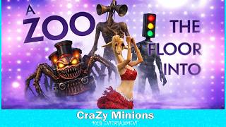 Choo Choo Charles, Siren Head & Traffic Light Head - Shakira - Zoo X Coffin Dance (COVER)