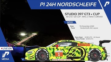 [rFactor 2] P1 Gaming | 24h Nordschleife | #1 YourNameHere Racing | Part 1