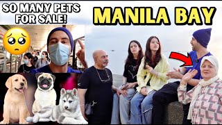 MAMA WANTS A DOG! 😱 Her First Time in MANILA BAY + Cartimar Pet Center 🇵🇭