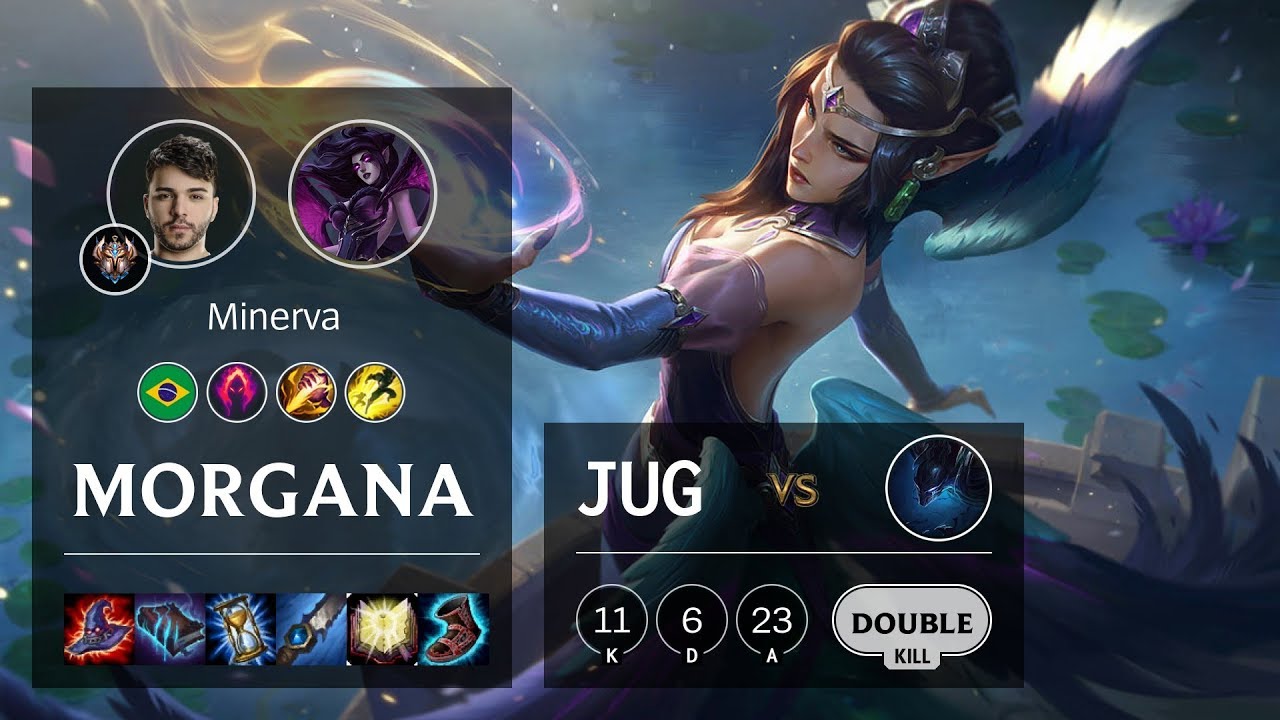 Morgana Jungle vs Nocturne - BR Challenger Patch 10.6