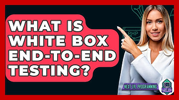 What Is White Box End-to-End Testing? - Next LVL Programming