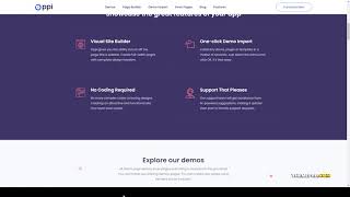 Oppi - Multi-Niche App Showcase WordPress Theme business app showcase theme Easy Create Website screenshot 3