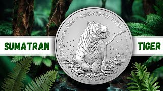 2020 Australian Zoo Sumatran Tiger 1oz Silver Coin