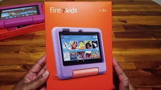 Unboxing and setting up Amazon Fire 7 Kids Tablet (2022)