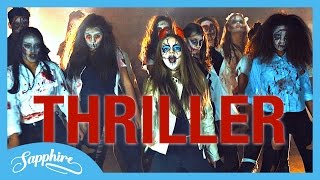 Video thumbnail of "Michael Jackson - Thriller - Cover by 13 y/o Sapphire X factor"