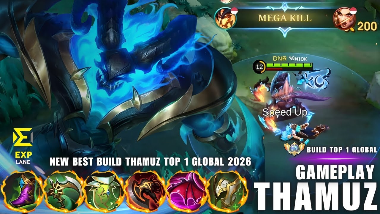 INSANE THAMUZ Gameplay! Top 1 Global Best Build | Dominating Every Match