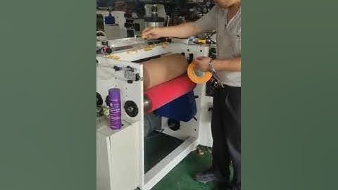 Honeycomb paper making machine Manual machine training process