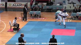 62Kg Gamze Yangin Vs Havva Burca Gocmez 2013 Ümitler Tkd Milli Takım Seçmesi