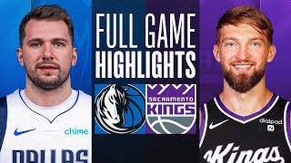 Dallas Mavericks vs. Sacramento Kings Full Game Highlights |March 29, 2024| Nba Studio #nba