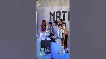 The Messi Family Celebrates Mateo Messi S 7th Birthday 