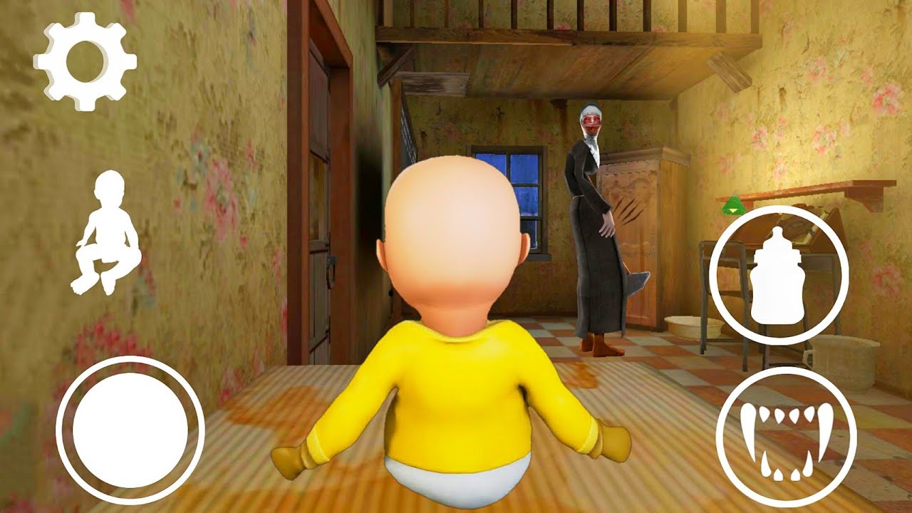 PLAYING AS THE BABY IN YELLOW IN EVIL NUN