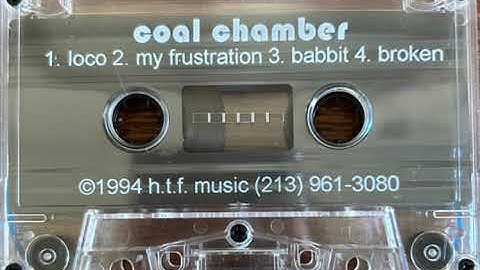 coal chamber 1994 and 1996 demo cassette tapes
