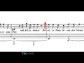 BWV 152 - Tritt auf die Glaubensbahn (Scrolling)