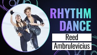 REED / AMBRULEVICIUS (LTU) | Ice Dance Rhythm Dance | Kaunas 2024 | #EuroFigure