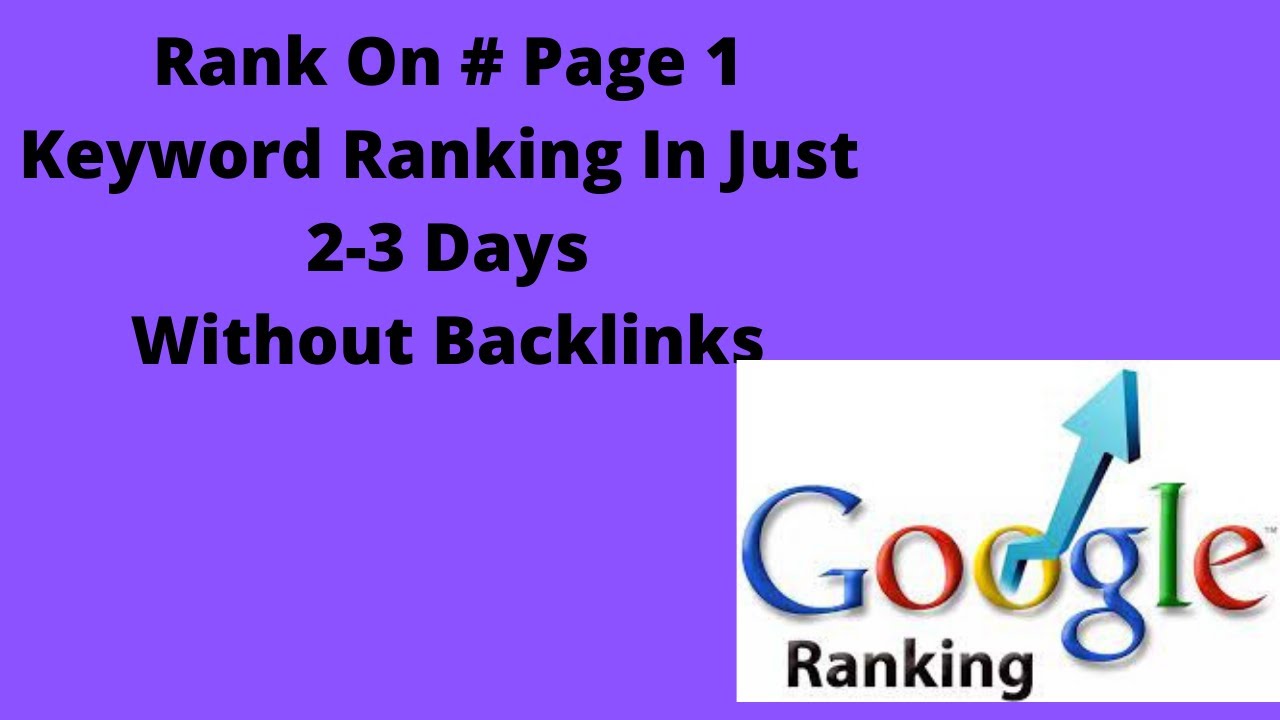 How a Hard  keyword Rank in Google in Just 2 3 Days without backlinks