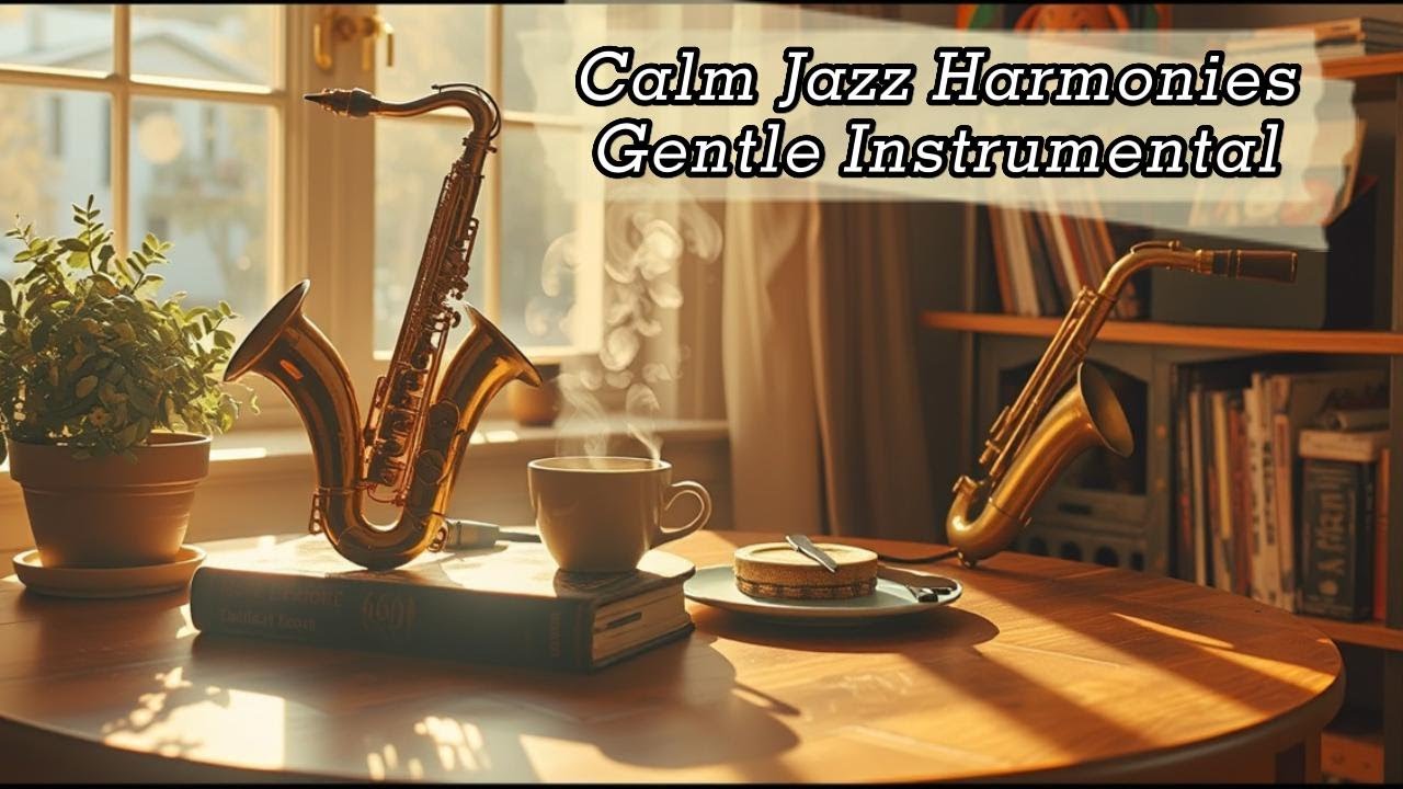 Calm Instrumentals for a Relaxed Mind Jazzscape Harmonies 🌸 | Soundscape Serenity Jazz Rhythms🎹