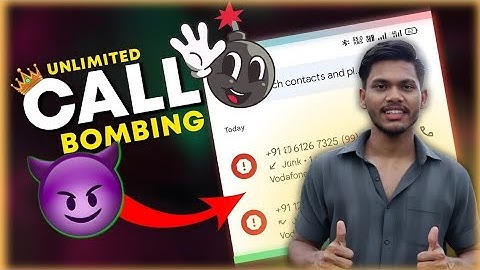 Secret prank call website | Unlimited call bombing kaise karte hain 100% work 🔥