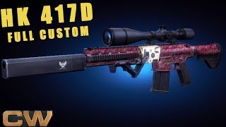 Contract Wars - обзор HK 417D Sniper (кастом) Contract Wars - обзор HK 417D Sniper (кастом)