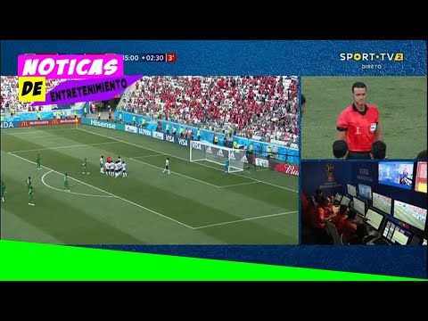 Le dijo que se levantara, pitó penalti, fue al VAR... y marcó Arabia SaudÃ