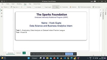 Exploratory Data Analysis on Indian Premier League using Power BI.