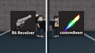 How OP can you become with R6 Revolver + CustomBeam | Roblox K.A.T
