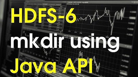 How to create directory in Hdfs using Java Api? - mkdir command