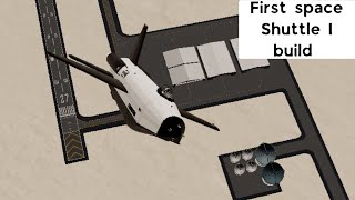 my first space Shuttle I built [simple Rockets 2]