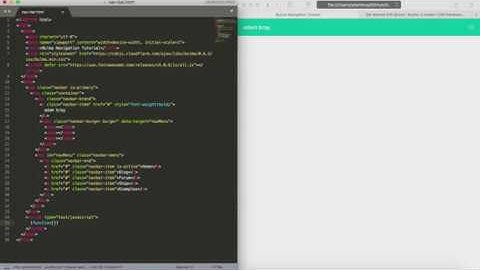 Responsive Bulma CSS Navigation Bar
