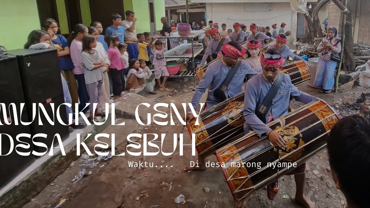 GENDING‼️TABUH PENDATENG GENDANG BELEQ MUNGKUL GENY DIDESA MARONG NYAMPE💃