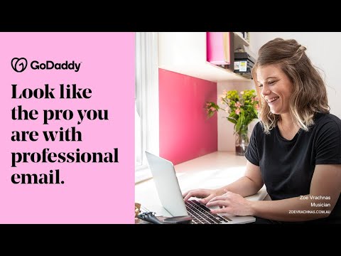 Get a Professional Email Address with GoDaddy