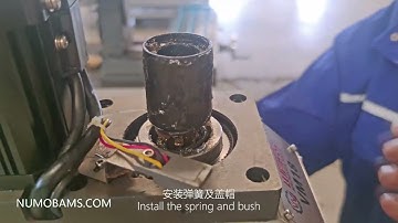 How to disassemble and install NUMOBAMS VM18L Mill Machine Spindle