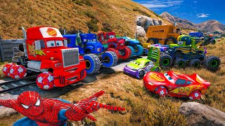 Cars Crazy McQueen High Impact Bobby Swift Miguel Camino Mack Monster Truck Tow Mater Racing Toys #1