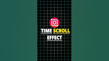 Inshot | Time Scroll Effect 🍃 #shorts #tutorial #inshot #editing