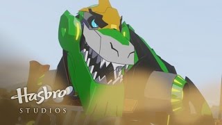Transformers: Robots in Disguise - Meet Grimlock | Transformers Official