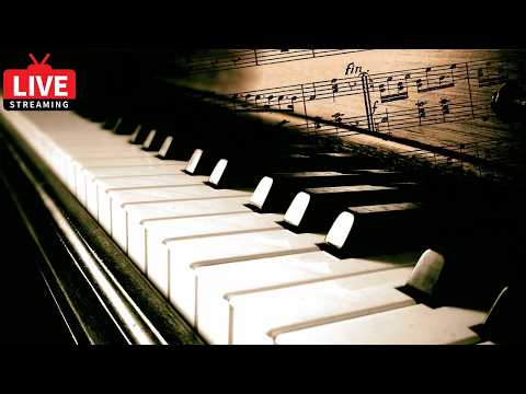 🔴 ♫ Live Piano Music - Live 24/7: focus music, study music, relaxing music ♫ — webcam en direct
