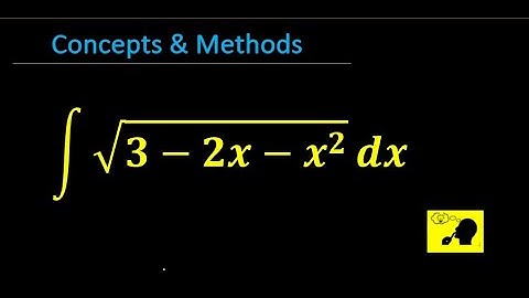 Integrate sqrt(3-2x-x^2) dx  || Integral of sqrt(3-2x-x^2) - Integral example