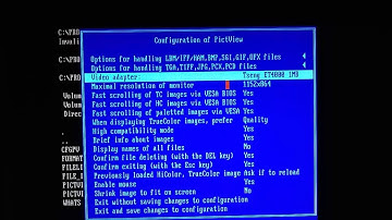DOS Software:  Pictview