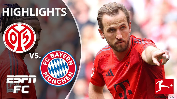 CLOSING IN ON THE TITLE 🚨 Mainz vs. Bayern Munich | Bundesliga Highlights | ESPN FC