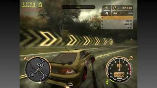 Need For Speed Most Wanted Best timing 3/7 (lap knockout)#viral #gaming #video #nfs