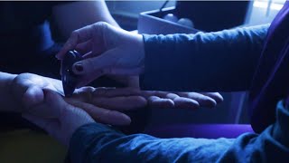 ASMR Role Play Gemstone Crystal Hand Massage Reflexology Acupressure
